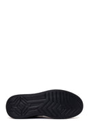 Derimod Zero Erkek Siyah Bağcıklı Kalın Tabanlı Kumaş Sneaker | Derimod Derimod Zero Erkek Siyah Bağcıklı Kalın Tabanlı Kumaş Sneaker | Derimod