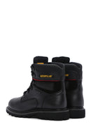 Caterpillar Erkek Siyah Edina Wp Waterproof Deri Bot | Derimod Caterpillar Erkek Siyah Edina Wp Waterproof Deri Bot | Derimod