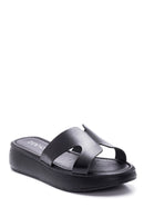 Women's Leather Slippers | Derimod Women's Leather Slippers | Derimod