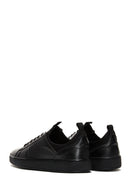 Men's Black Leather Sneaker | Derimod Men's Black Leather Sneaker | Derimod