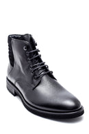 Men's Leather Zippered Boots | Derimod Men's Leather Zippered Boots | Derimod