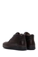 Male Brown Zip Closure Leather Boots | Derimod Male Brown Zip Closure Leather Boots | Derimod