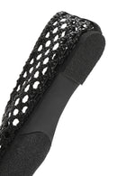 Women's Black Braided Ballerina | Derimod Women's Black Braided Ballerina | Derimod