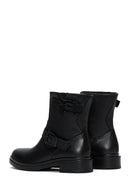 Women's Black Leather Boots | Derimod Women's Black Leather Boots | Derimod