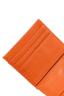 Woman Orange Quilted Card Holder | Derimod Woman Orange Quilted Card Holder | Derimod