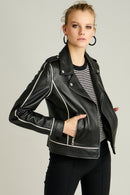 Bianca Women's Black Coat | Derimod Bianca Women's Black Coat | Derimod