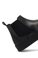 Men's Black Leather Chelsea Boot | Derimod Men's Black Leather Chelsea Boot | Derimod