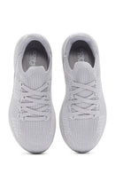 Derimod Zero Women's Gray Lace-Up Thick Soled Fabric Sneaker | Derimod Derimod Zero Women's Gray Lace-Up Thick Soled Fabric Sneaker | Derimod