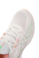 Derimod Zero Women's White Lace-Up Thick Sole Sports Sneaker | Derimod Derimod Zero Women's White Lace-Up Thick Sole Sports Sneaker | Derimod