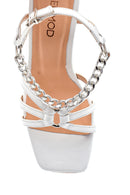 Women's Casual Heeled Leather Sandals | Derimod Women's Casual Heeled Leather Sandals | Derimod