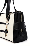 Women's Cream Long Strap Classic Handbag | Derimod Women's Cream Long Strap Classic Handbag | Derimod