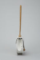 Women's Leather Shoulder Bag with Chain Handle | Derimod Women's Leather Shoulder Bag with Chain Handle | Derimod