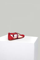 Leaf Buckle Women's Sandals | Derimod Leaf Buckle Women's Sandals | Derimod