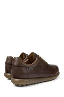 Camper Men's Brown Pelotas Ariel Leather Sneaker | Derimod Camper Men's Brown Pelotas Ariel Leather Sneaker | Derimod