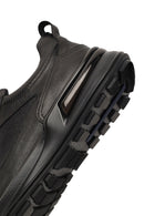 Male Black Lace-Up Leather Sneaker | Derimod Male Black Lace-Up Leather Sneaker | Derimod