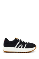 Camper Men's Black Pelotas Athens Lace-Up Fabric Sneakers | Derimod Camper Men's Black Pelotas Athens Lace-Up Fabric Sneakers | Derimod