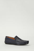Men's Navy Blue Leather Shoes | Derimod Men's Navy Blue Leather Shoes | Derimod