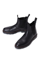 Men's Black Leather Chelsea Boots | Derimod Men's Black Leather Chelsea Boots | Derimod