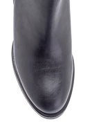 Women's Zipper Detailed Heeled Boots | Derimod Women's Zipper Detailed Heeled Boots | Derimod