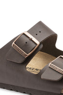 Birkenstock Erkek Kahverengi Bırko-Flor Terlik | Derimod Birkenstock Erkek Kahverengi Bırko-Flor Terlik | Derimod