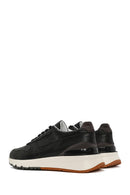 Men's Black Lace-Up Leather Casual Sneaker | Derimod Men's Black Lace-Up Leather Casual Sneaker | Derimod