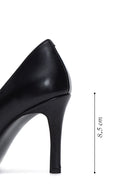 Kadın Siyah Deri Klasik Stiletto | Derimod Kadın Siyah Deri Klasik Stiletto | Derimod
