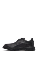 Men's Black Lace-up Leather Casual Shoes | Derimod Men's Black Lace-up Leather Casual Shoes | Derimod