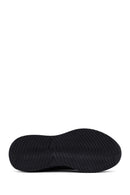 Male Black Lace-Up Thick-Soled Leather Casual Sneaker | Derimod Male Black Lace-Up Thick-Soled Leather Casual Sneaker | Derimod