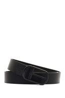 Men's Black Leather Belt | Derimod Men's Black Leather Belt | Derimod