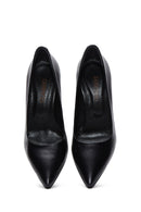 Women's Black Leather Heeled Shoes | Derimod Women's Black Leather Heeled Shoes | Derimod