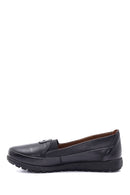 Kadın Siyah Deri Comfort Loafer | Derimod Kadın Siyah Deri Comfort Loafer | Derimod