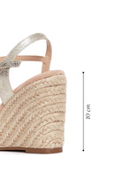 Women's Chain Wedge Heel Sandals | Derimod Women's Chain Wedge Heel Sandals | Derimod