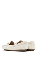 Kadın Bej Toka Detaylı Deri Casual Loafer | Derimod Kadın Bej Toka Detaylı Deri Casual Loafer | Derimod