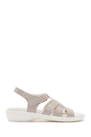 Women's Beige Comfort Sandals | Derimod Women's Beige Comfort Sandals | Derimod