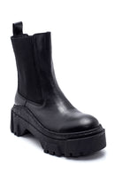 Women's Leather High Sole Chelsea Boots | Derimod Women's Leather High Sole Chelsea Boots | Derimod