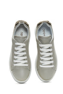 Kadın Deri Toka Detaylı Sneaker | Derimod Kadın Deri Toka Detaylı Sneaker | Derimod