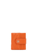 Woman Orange Quilted Card Holder | Derimod Woman Orange Quilted Card Holder | Derimod