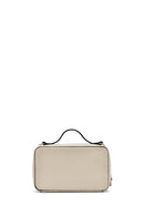 Women's Beige Long Strap Classic Crossbody Bag | Derimod Women's Beige Long Strap Classic Crossbody Bag | Derimod