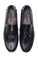 Erkek Deri Baskılı Loafer | Derimod Erkek Deri Baskılı Loafer | Derimod