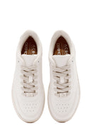ACBC x Derimod Women's White Lace-Up Sneakers | Derimod ACBC x Derimod Women's White Lace-Up Sneakers | Derimod