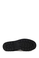 Male Black Lace-up Leather Casual Boots | Derimod Male Black Lace-up Leather Casual Boots | Derimod