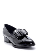 Women's Patent Leather Heel Detailed Shoes | Derimod Women's Patent Leather Heel Detailed Shoes | Derimod