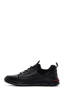 Erkek Siyah Deri Sneaker | Derimod Erkek Siyah Deri Sneaker | Derimod