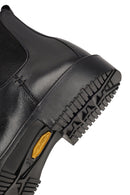 Men's Black Leather Chelsea Boot | Derimod Men's Black Leather Chelsea Boot | Derimod