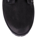 Lace-Up Women's Suede Boots | Derimod Lace-Up Women's Suede Boots | Derimod