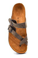 Men's Leather Slippers | Derimod Men's Leather Slippers | Derimod