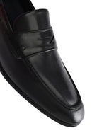 Erkek Siyah Deri Casual Loafer | Derimod Erkek Siyah Deri Casual Loafer | Derimod