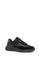Geox Erkek Siyah Pg1X Abx Bağcıklı Waterproof Deri Sneaker | Derimod Geox Erkek Siyah Pg1X Abx Bağcıklı Waterproof Deri Sneaker | Derimod