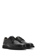 Men's Black Laced Leather Classic Shoes | Derimod Men's Black Laced Leather Classic Shoes | Derimod