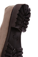 Men's Mink Nubuck Leather Casual Shoes | Derimod Men's Mink Nubuck Leather Casual Shoes | Derimod
